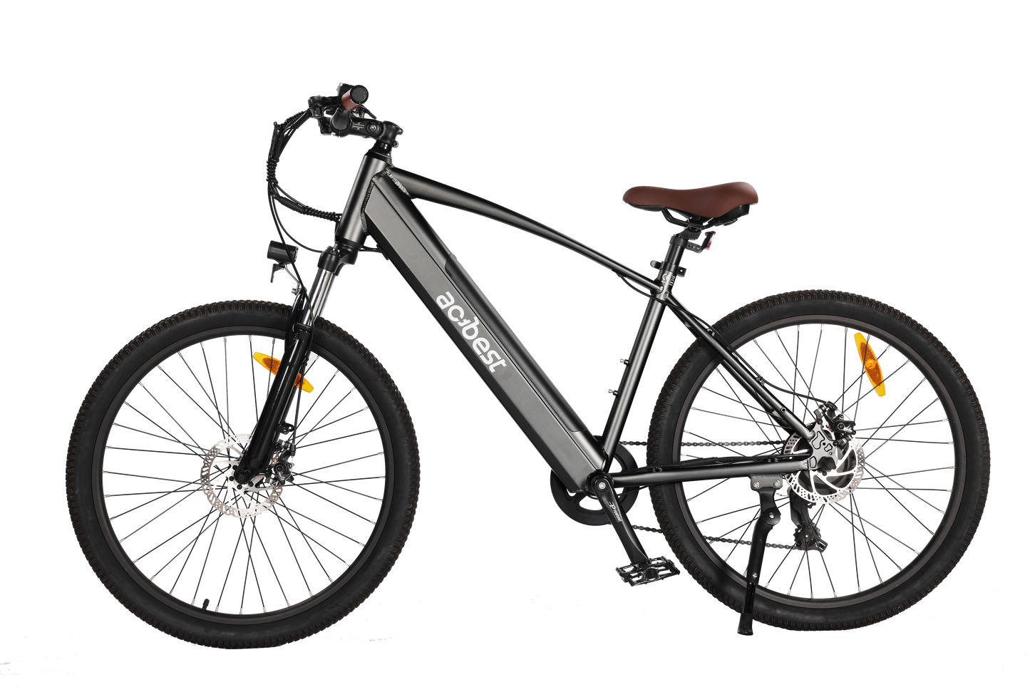 Actbest Core Electric Bike for Adults, 27.5" Step Thru Electric Bicycle, Peak 750W Brushless Motor, 48V Removable Battery, up to 20MPH Cruiser Ebike with 7-Speed (Gray)