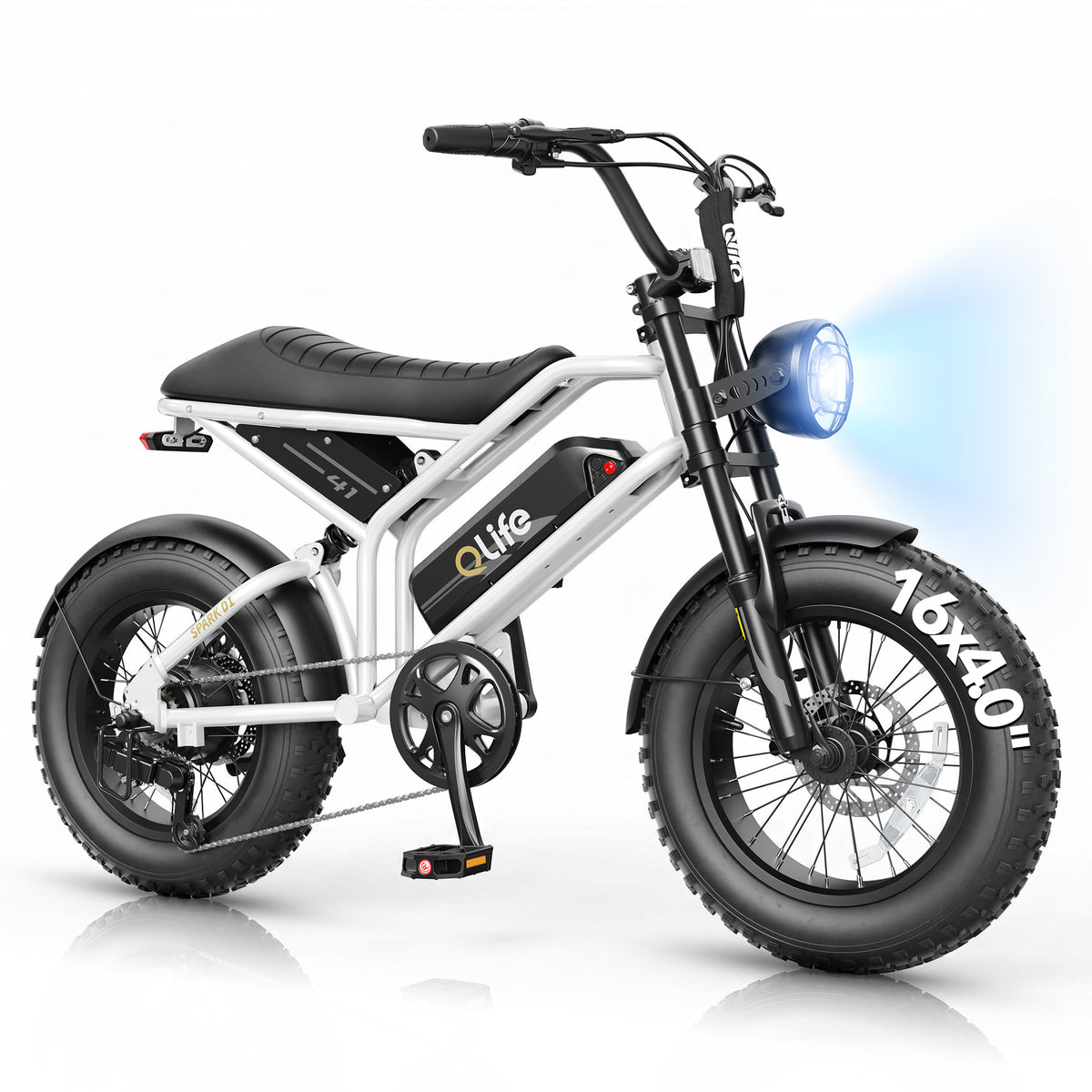 Hopepeak EB41 Spark D1 16x4.0" Electric Bike for Adults