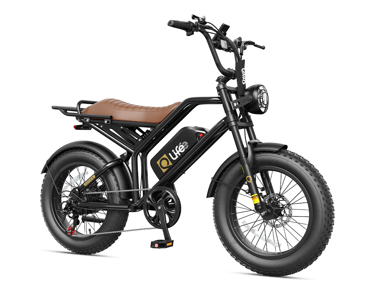 EB42 Spark Electric Bike for Adults, with Dual Suspension & Brakes Motorcycle