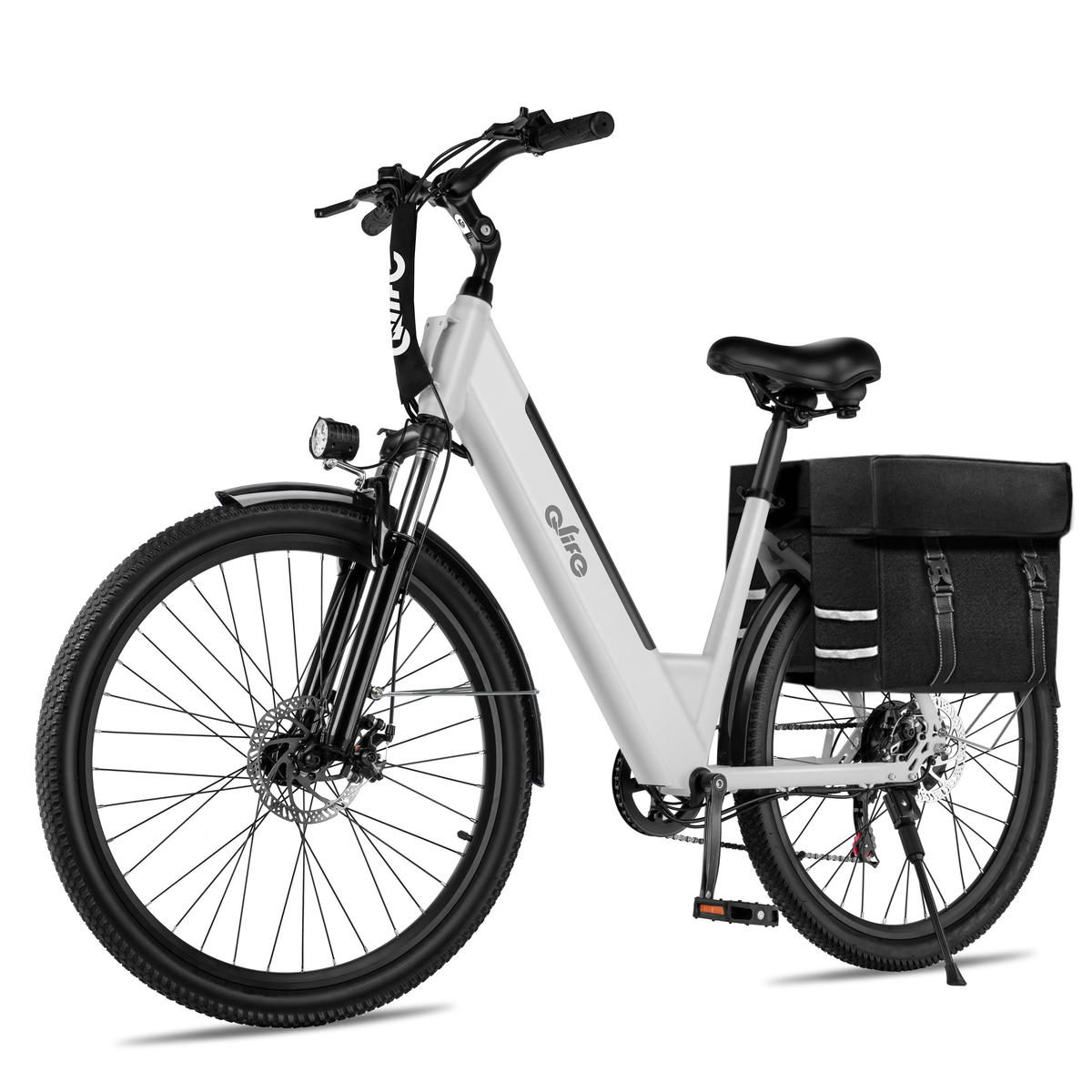 AA 16Plus-cs Actbest 26" Electric Bike for Woman, 500W Powerful Motor, 48V 7.8Ah Battery , 7-Speed, Front Suspension & LCD Display, Wide saddle suitable for women riders, Mountain EBike for Adults