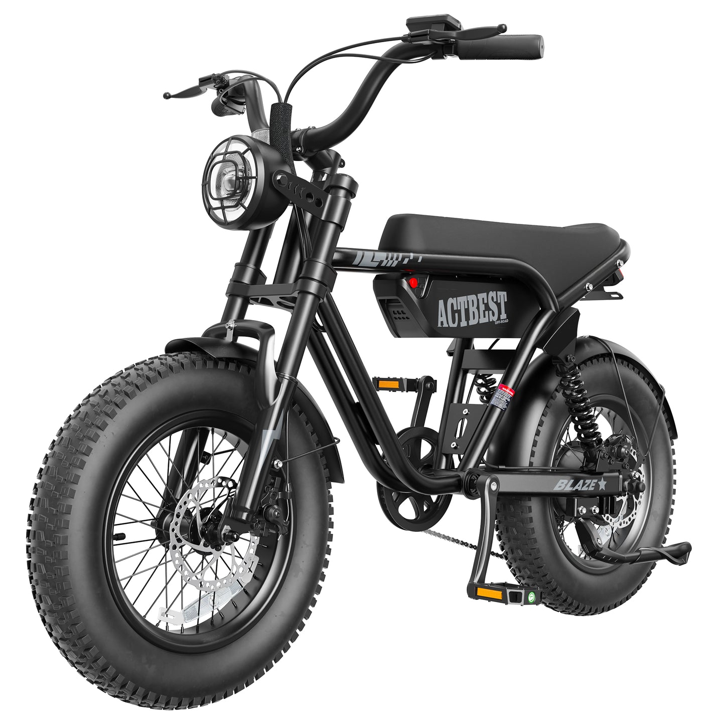 AT56 Blaze Retro Electric Bike for Adults