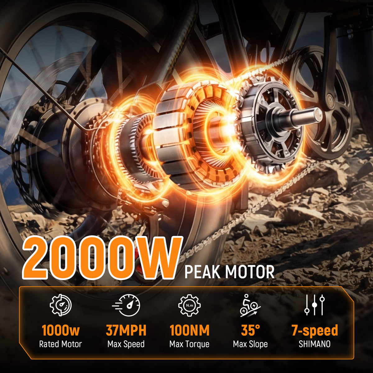 EB42 Qlife Spark Plus Electric Dirt Bike for Adults