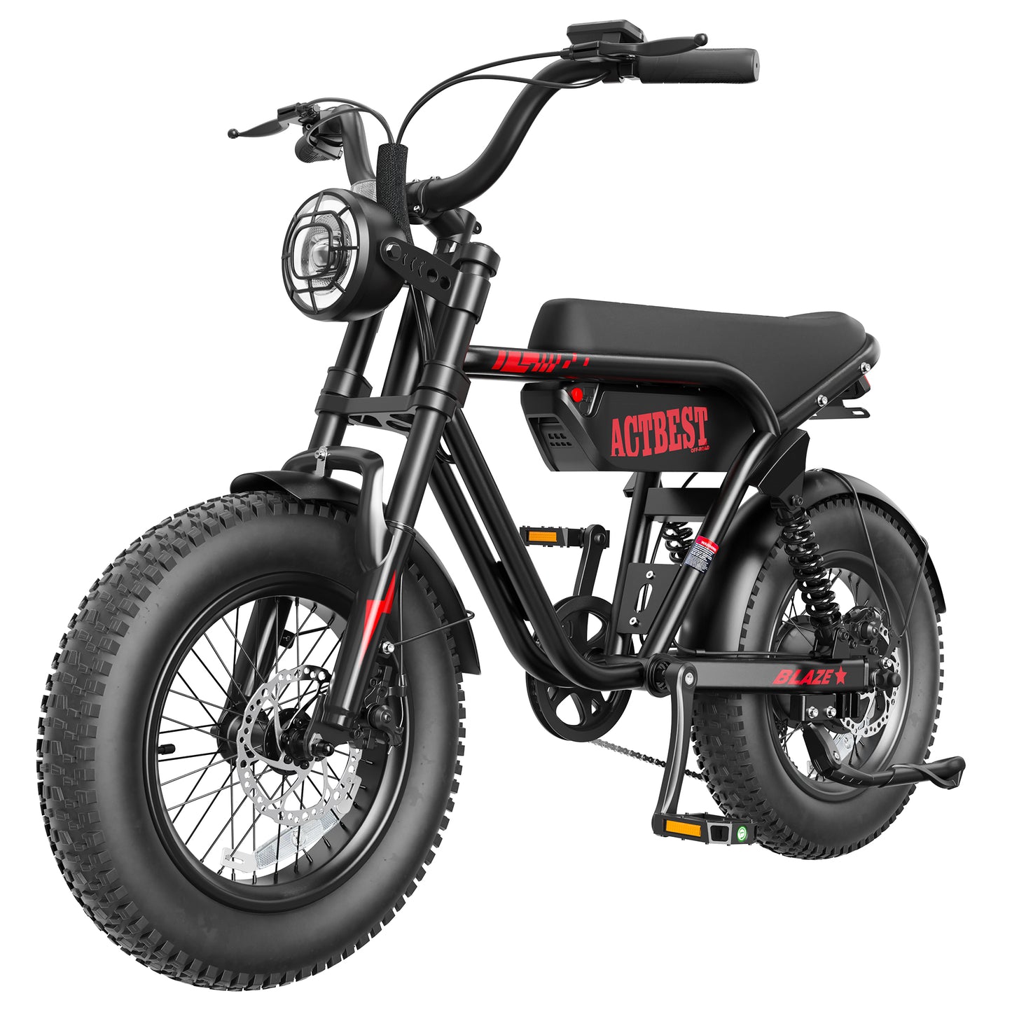 AT56 Blaze Retro Electric Bike for Adults