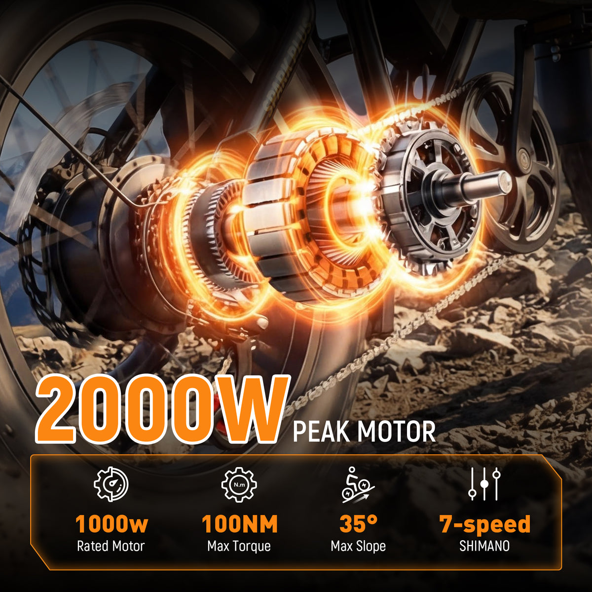 EB42 Qlife Spark Plus Electric Dirt Bike for Adults